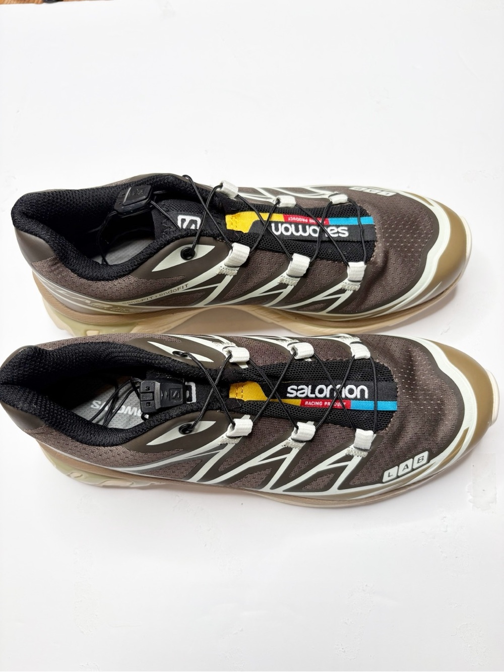 Salomon XT-6 Recut Wren Kangaroo Vanilla Ice Size 6 - Picture 4 of 11